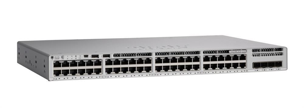 C9300L-24T-4G-E Cisco Catalyst 9300L 24-Ports 10/100/1000Base-T Manageable Layer 3 Rack-mountable with 10 Gigabit SFP+ Switch (Refurbished)
