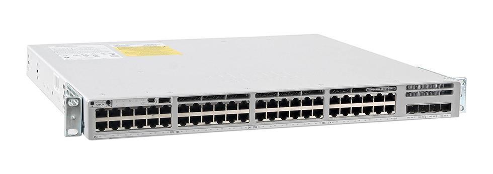 C9300L-48P-4G-RF Cisco Catalyst 9300L Series 9300L-48P-4G 48 x RJ-45 Ports PoE+ 1000Base-T + 4 x SFP Ports Layer 3 Managed Rack-mountable Gigabit Ethernet Network Switch (Refurbished)