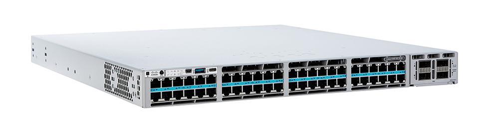 C9300X-48HXN-A Cisco Catalyst 9300 Series 9300X-48HXN 48-Ports UPoE+ 40 x Ports 5GBase-X + 8 x 10GbE Ports Layer 3 Managed Rack-mountable Multi-Gigabit Ethernet Network Switch (Refurbished)