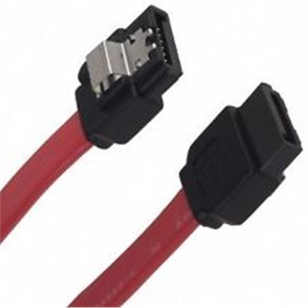 C95764-001 Foxconn 20-inch Red SATA II Cable with Straight To Straight Latchable Connector