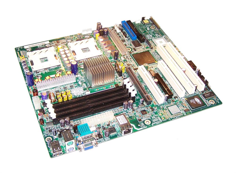 C96126-450 Intel SE7525RP2 Socket 604 Intel E7525 Chipset Intel Xeon Processors Support DDR2 4x DIMM 2x SATA 1.5Gb/s Extended-ATX Server Motherboard (Refurbished)