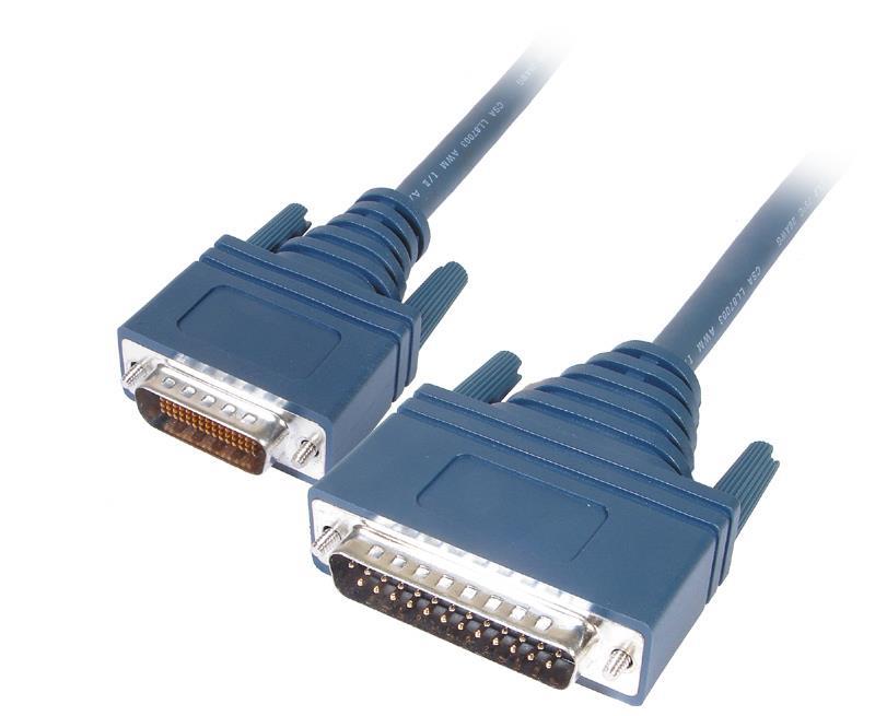 CAB-232MT Cisco Serial RS-232 Cable Serial 10 ft 1 x DB-60 Male 1 x DB-25 Male