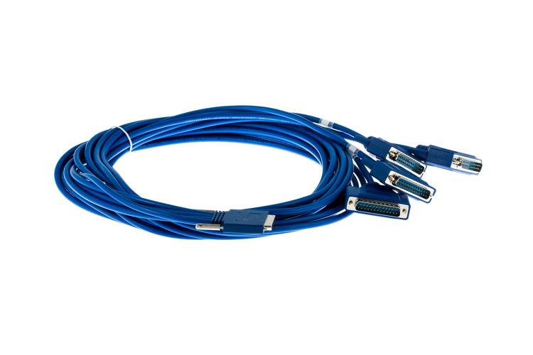 CAB-HD4-232MT Cisco 1800/2800/3800 4PT HI Density EIA232 Cable MALE