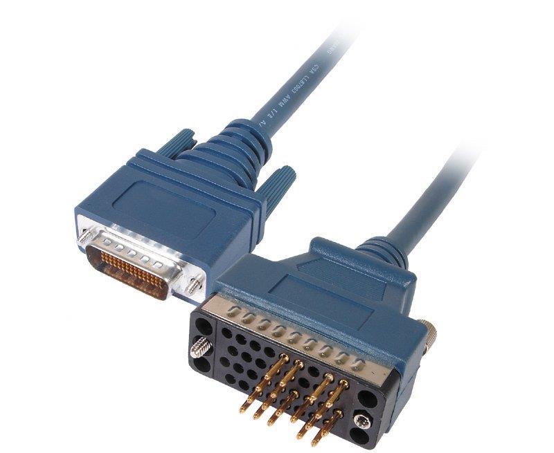 CAB-V35MT Cisco Shielded Router Cable Adapter V.35 Male, DB-60 Male 10ft
