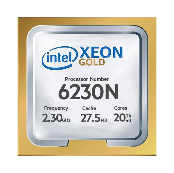 CD8069504202700 Intel Xeon Gold 6230N 20-Core 2.30GHz 27.5MB L3 Cache Socket FCLGA3647 Processor