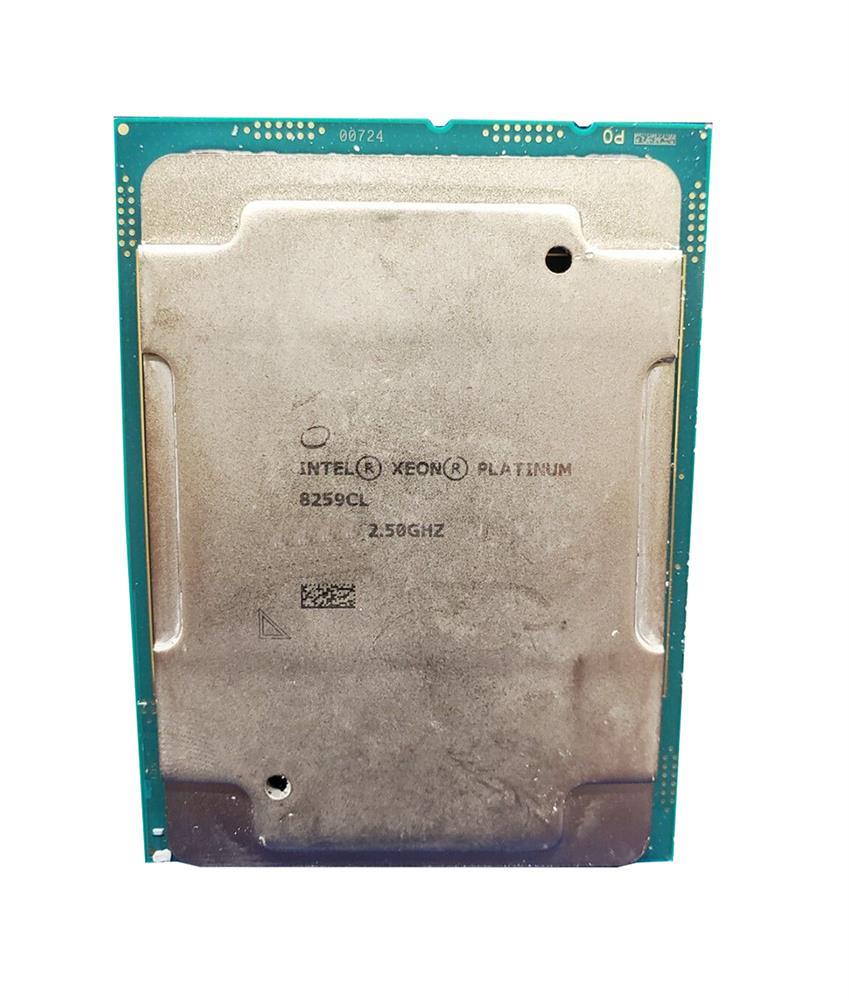 CD8069504262801 Intel Xeon Platinum 8259CL 24-Core 2.50GHz 35.75MB L3 Cache Socket LGA3647 Processor