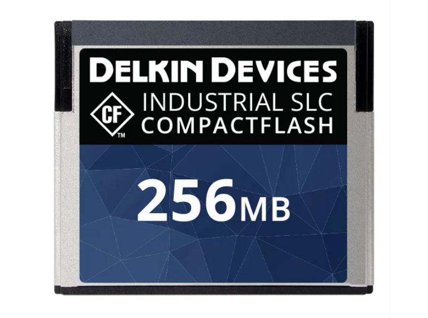 CE25TQNF3-FD000-D Delkin C600 Series 256MB SLC Compact Flash (CF) Memory Card (Industrial Grade)