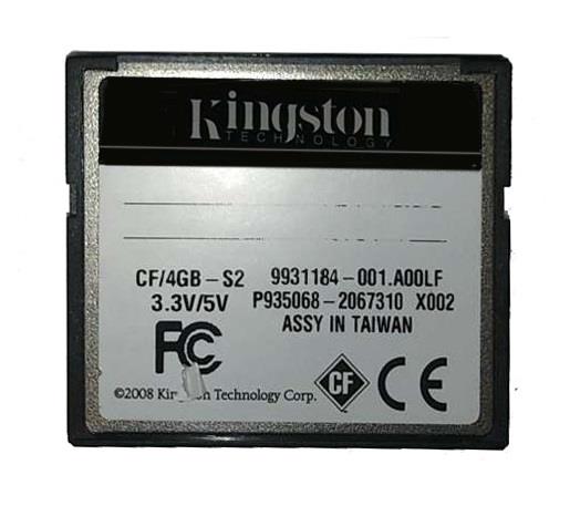 CF/4GB-S2 Kingston 4GB 133x Elite Pro CompactFlash (CF) Memory Card