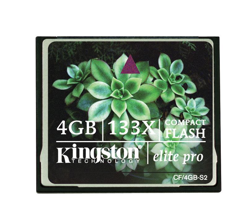 CF/8GB-S2 Kingston Elite Pro 8GB 133x CompactFlash (CF) Memory Card