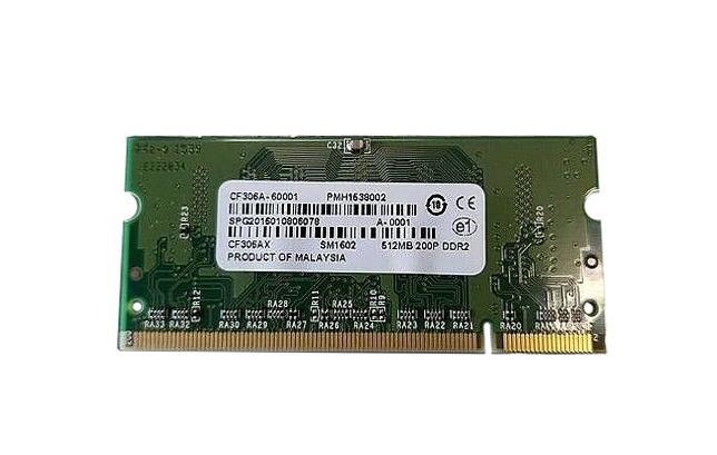 CF30660001 HP 512MB DDR-167MHz non-ECC Unbuffered 200-Pin Memory Module for LaserJet CP6015 / CM6030 / 6040 Printers
