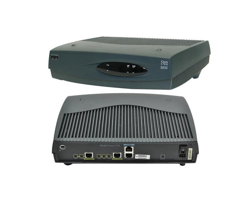 CISCO1721-VPN/K9 Cisco 1721 VPN Bundle with VPN Module 48MB DRAM IP Plus FW 3DES (Refurbished)