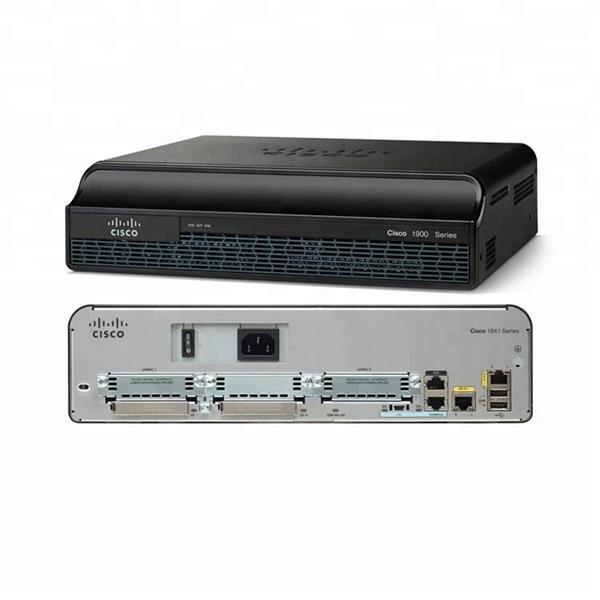 CISCO1941/K9-D4 Cisco ISR G2 1941 IEEE 802.3ah 512MB RAM 256MB Flash Memory Fast Ethernet EHWIC-Slots External Router (Refurbished)