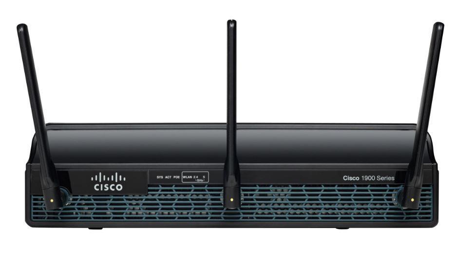CISCO1941W-A/K9-RF Cisco 1941 802.11 a/b/g/n (Draft 2.0) 512MB RAM 256MB Flash Memory 2-Port Ethernet (RJ-45) Rackmountable Wireless Router (Refurbished)