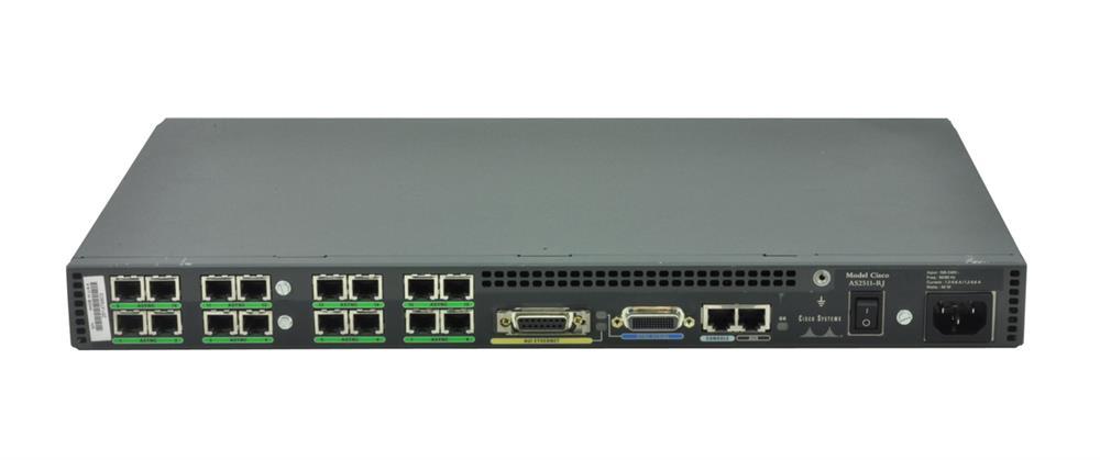 CISCO2511-CH Cisco 2511 Router 1 x 10Base-5 AUI LAN, 2 x Serial WAN, 2 x SCSI, 16 x Serial (Refurbished)
