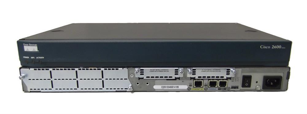 CISCO2611-RPS Cisco Dual Ethernet Modular Router withIOS IP use with ext RPS (Refurbished)