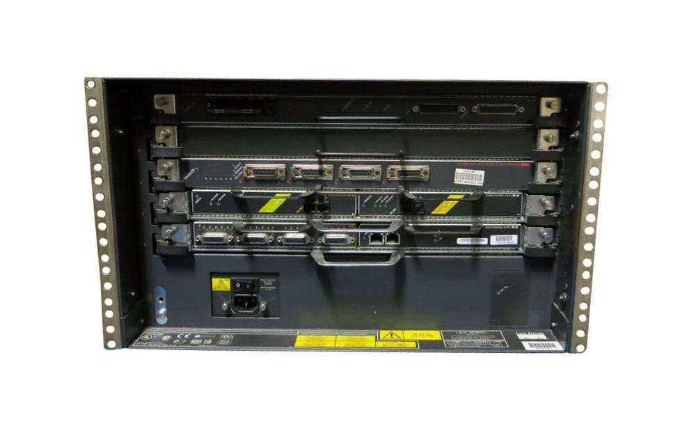 CISCO7505/2 Cisco 7505 Multiprotocol Router 5 Slot Chassis With RSP2 32MB DRAM x 16MB Flash AC Power Supply (Refurbished)