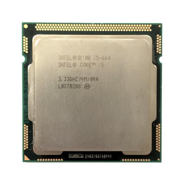 CM80616003177ACS Intel Core i5-660 Dual Core 3.33GHz 2.50GT/s DMI 4MB L3 Cache Socket LGA1156 Desktop Processor