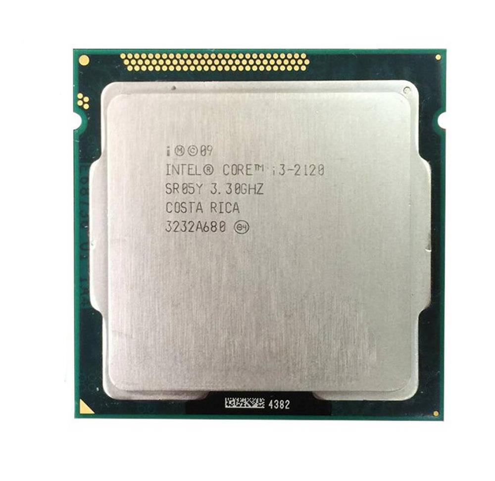 CM8062301044204 Intel Core i3-2120 Dual Core 3.30GHz 5.00GT/s DMI 3MB L3 Cache Socket LGA1155 Desktop Processor