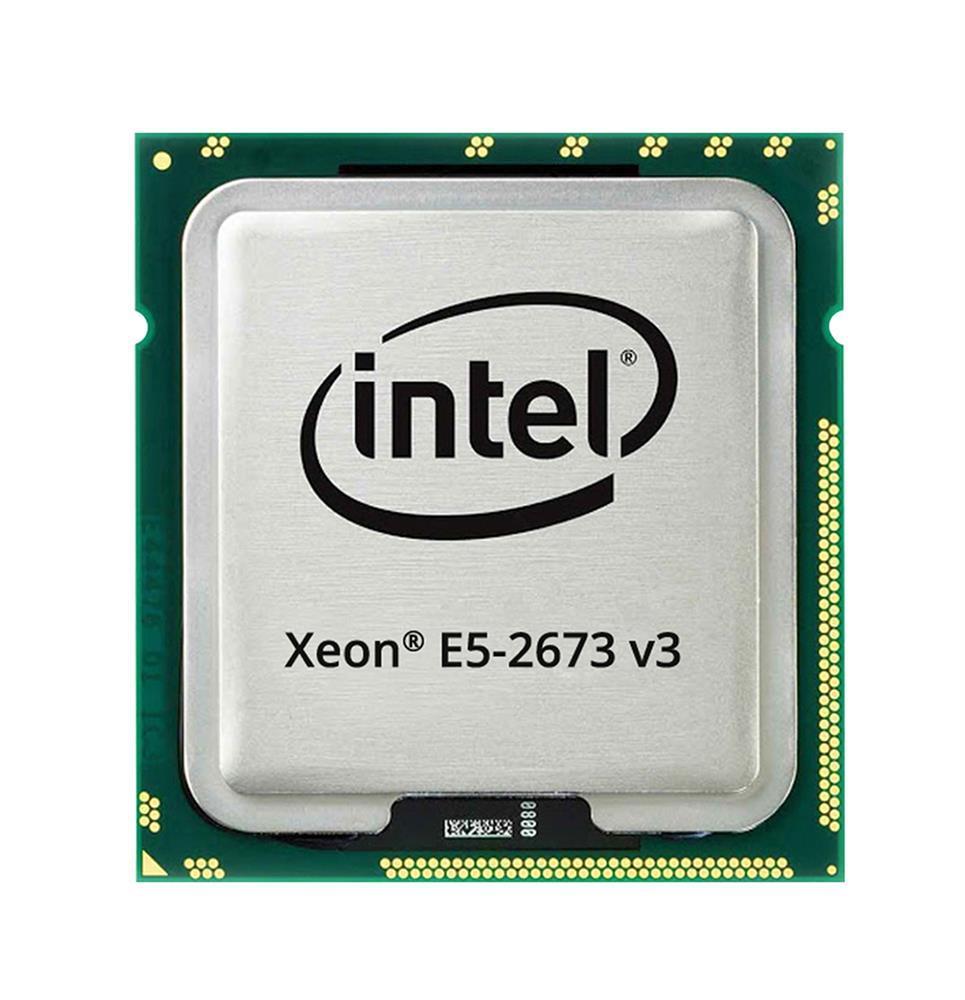 CM8064401610200 Intel Xeon E5-2673 v3 12 Core 2.30GHz 9.60GT/s QPI 40MB L3 Cache Socket FCLGA2011-3 Processor