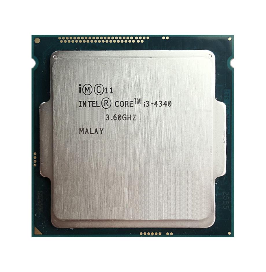 CM8064601482422 Intel Core i3-4340 Dual Core 3.60GHz 5.00GT/s DMI2 4MB L3 Cache Socket LGA1150 Processor