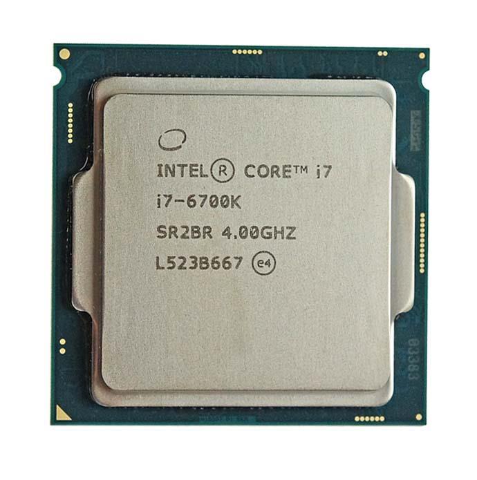 CM8066201919901 Intel Core i7-6700K Quad Core 4.00GHz 8.00GT/s DMI3 8MB L3 Cache Socket LGA1151 Desktop Processor