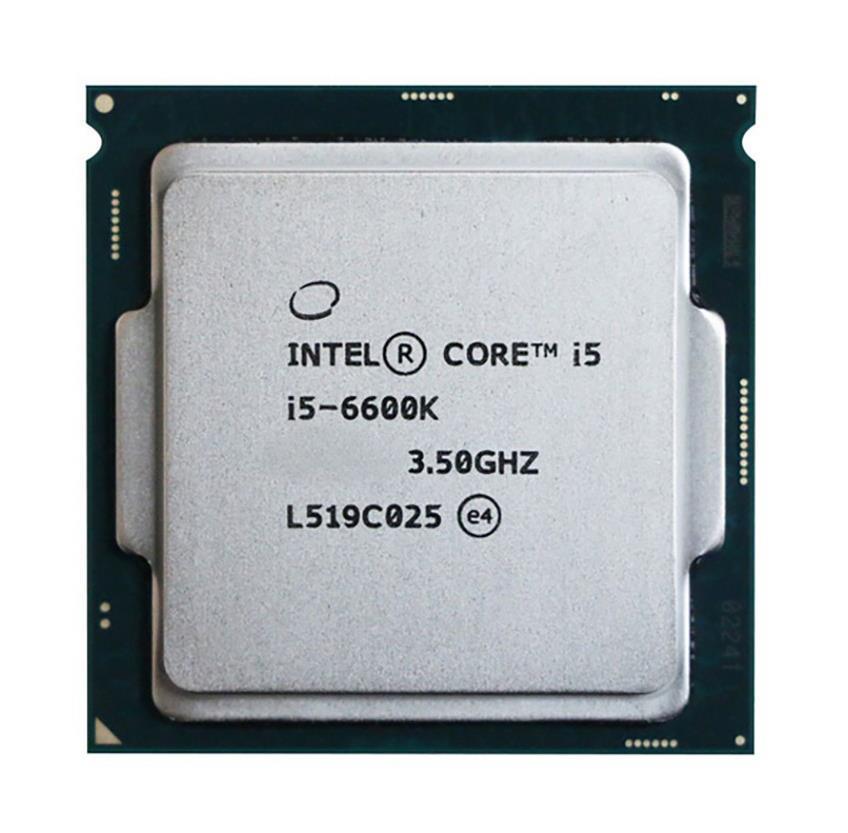 CM8066201920300 Intel Core i5-6600K Quad Core 3.50GHz 8.00GT/s DMI3 6MB L3 Cache Socket LGA1151 Desktop Processor