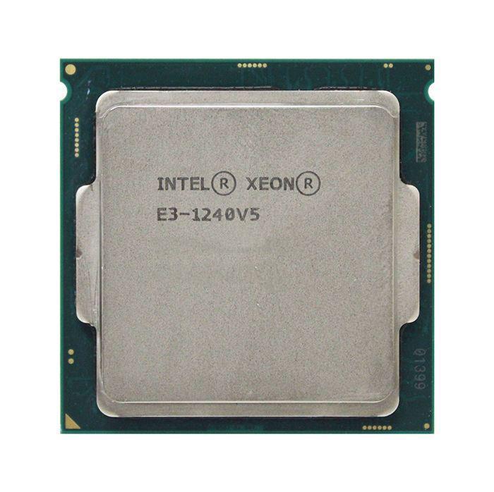 CM8066201921715 Intel Xeon E3-1240 v5 Quad Core 3.50GHz 8.00GT/s DMI 8MB L3 Cache Socket LGA1151 Processor