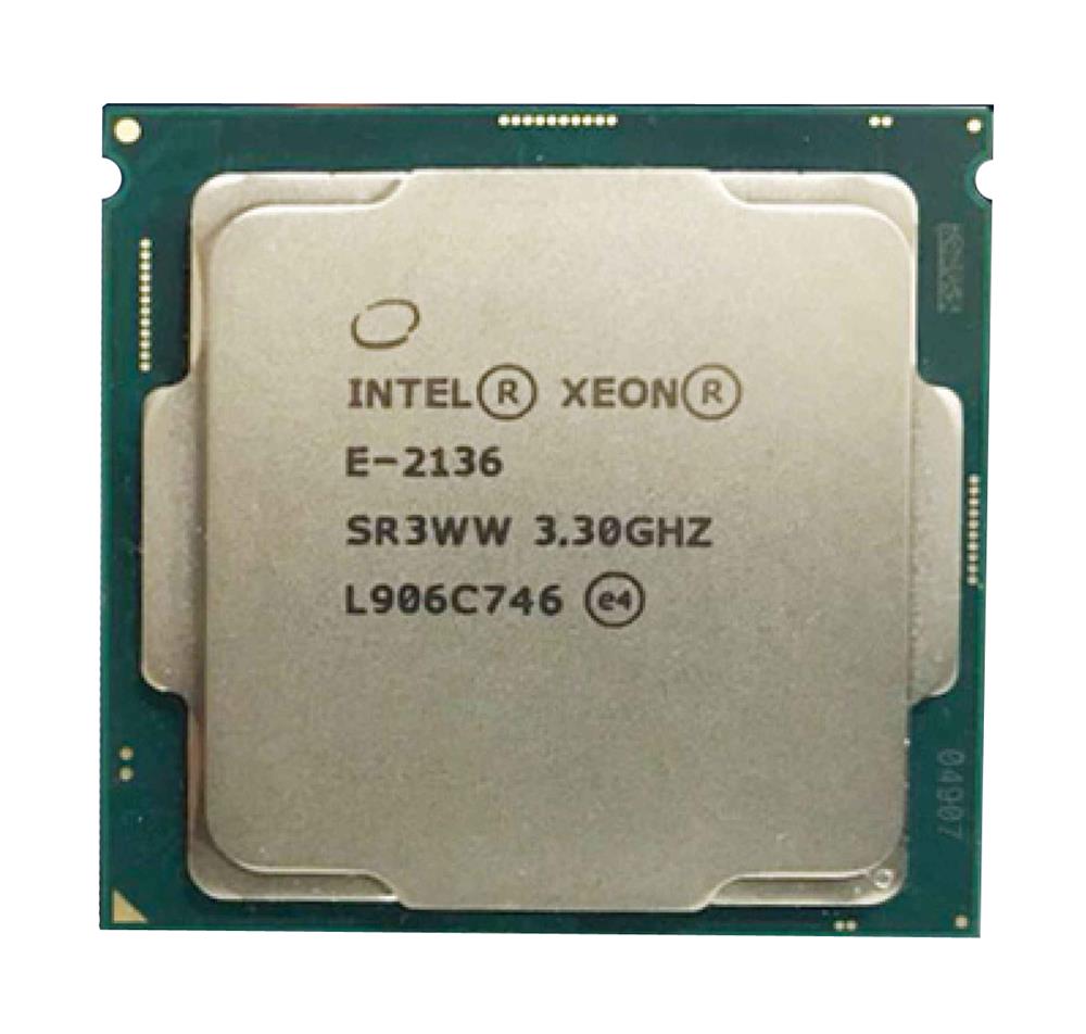 CM8068403654318S Intel Xeon E Series E-2136 6-Core 3.30GHz 8.00GT/s DMI3 12MB L3 Cache Socket FCLGA1151 Processor