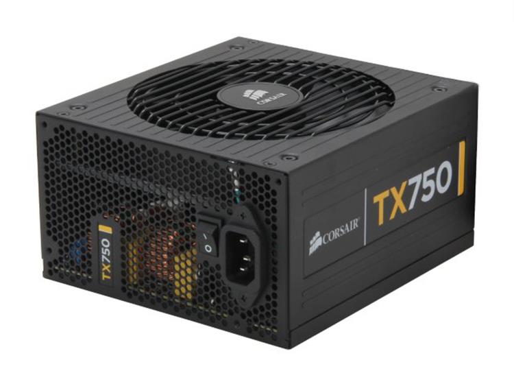 CMPSU-750TX Corsair 750-Watts 80 Plus ATX Power Supply