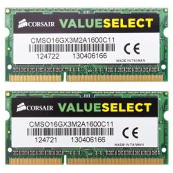 その他 CORSAIR CMX16GX3M2A1600C11 Corsair CMSA16GX3M2A1600C11 Apple Certified 16 GB (2x8 GB