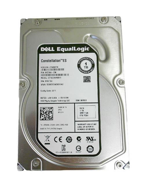 CN-0CW76M Dell 1TB 7200RPM SATA 6Gbps 3.5-inch Internal Hard Drive