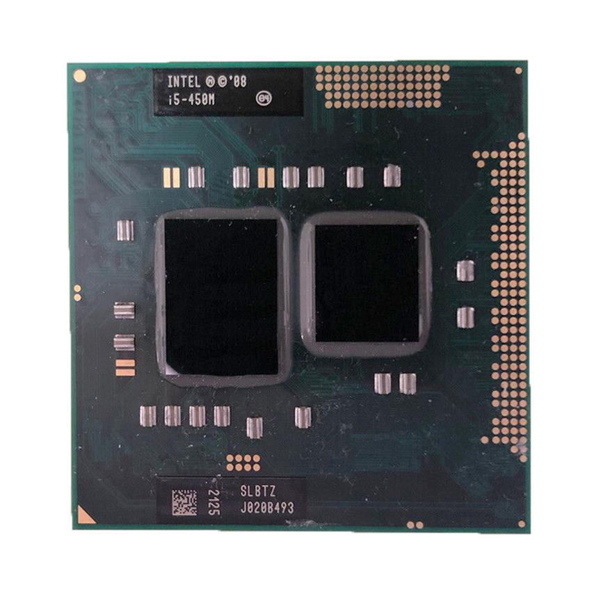 CN80617004119AI Intel Core i5-450M Dual Core 2.40GHz 2.50GT/s DMI 3MB L3 Cache Socket BGA1288 Mobile Processor