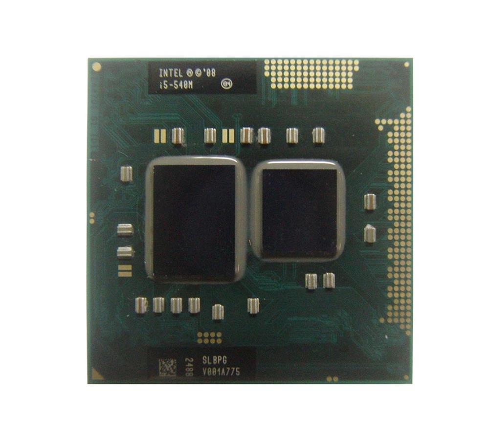 CN80617007218AA Intel Core i5-540M Dual Core 2.53GHz 2.50GT/s DMI 3MB L3 Cache Socket PGA988 Mobile Processor