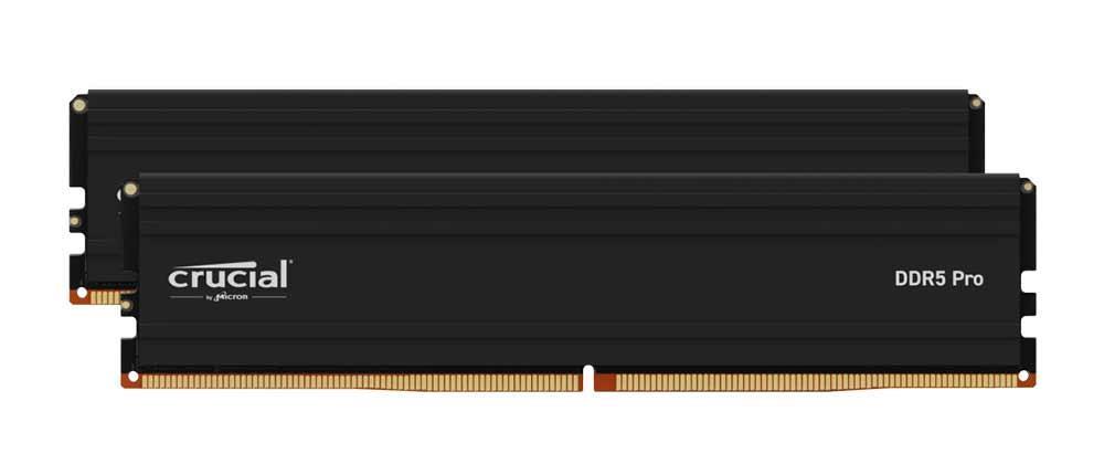 CP2K24G56C46U5 Crucial Pro 48GB Kit (2 X 24GB) PC5-44800 DDR5-5600MHz Non-ECC Unbuffered CL46 288-Pin UDIMM 1.1V Memory