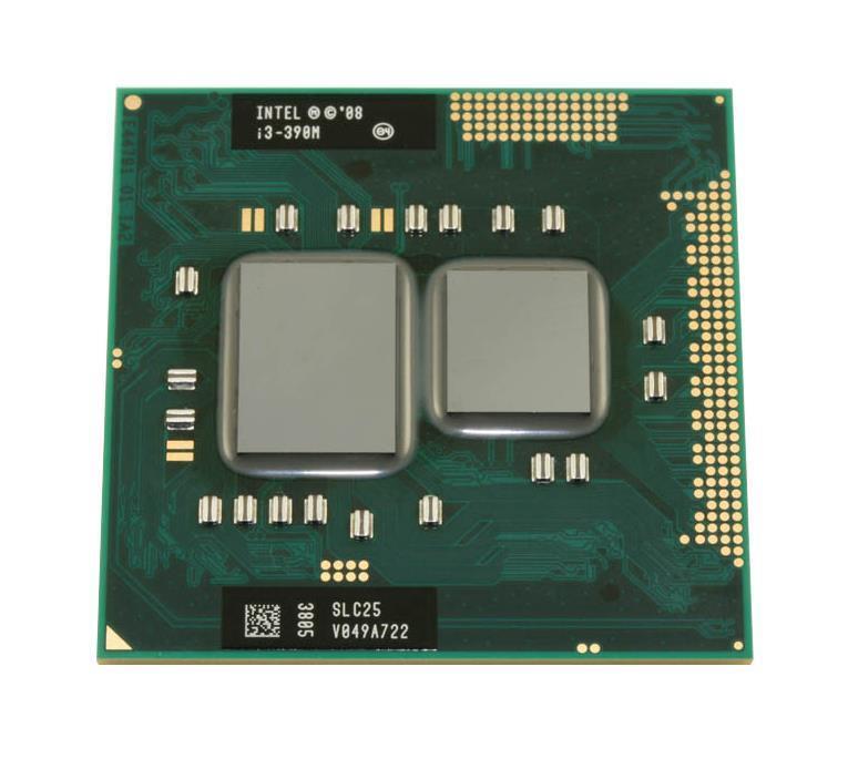 CP80617005487AB Intel Core i3-390M Dual Core 2.66GHz 2.50GT/s DMI 3MB L3 Cache Socket PGA988 Mobile Processor