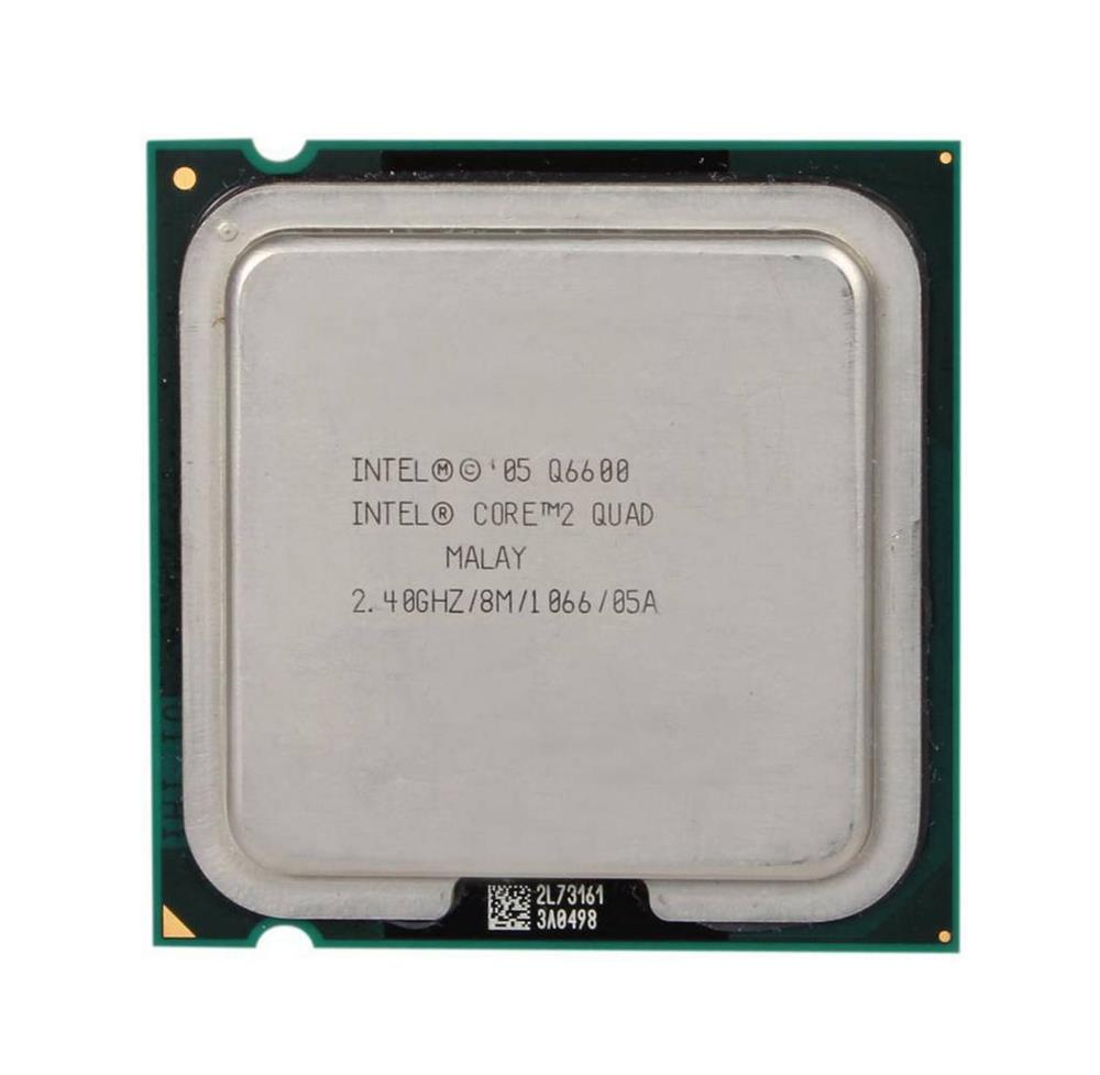 CR457 Dell 2.40GHz 1066MHz FSB 8MB L2 Cache Intel Core 2 Quad Q6600 Desktop Processor Upgrade
