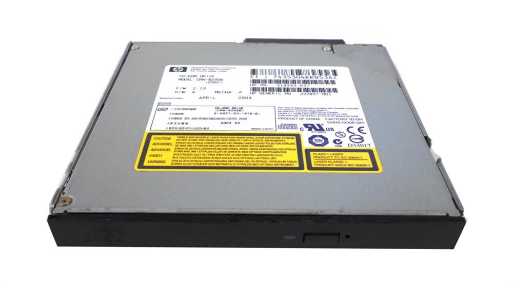 CRN-8245B HP 24x Slimline IDE Multibay CD-ROM Optical Drive (Carbon) for Notebooks