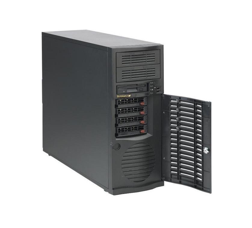 CSE-733TQ-450B SuperMicro 450W Mid Tower Server Chassis