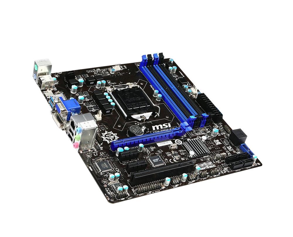 CSM-B85M-E45 MSI B85M-E45 Socket LGA 1150 Intel B85 Chipset Core i7 / i5 / i3 / Pentium / Celeron Processors Support DDR3 2x DIMM 2x SATA 3.0Gb/s 4x SATA 6.0Gb/s Micro-ATX Motherboard (Refurbished)