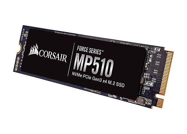 CSSD-F1920GBMP510 Corsair MP510 Force Series 1.92TB TLC PCI Express 3.0 x4 NVMe M.2 2280 Internal Solid State Drive (SSD)