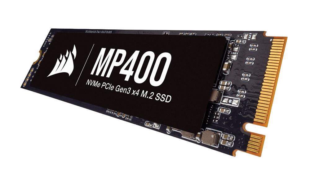 CSSD-F2000GBMP400 Corsair MP400 2TB QLC PCI Express 3.0 x4 NVMe M.2 2280 Internal Solid State Drive (SSD)