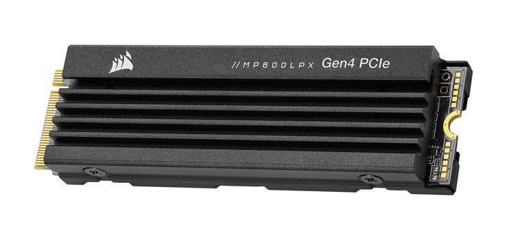 CSSD-F2000GBMP600PLPW Corsair MP600 PRO LPX Series 2TB TLC PCI Express 4.0 x4 NVMe M.2 2280 Internal Solid State Drive (SSD) (White)
