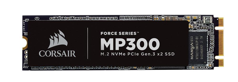 CSSD-F240GBMP300 Corsair Force MP300 Series 240GB MLC PCI Express 3.0 x4 M.2 2280 Internal Solid State Drive (SSD)