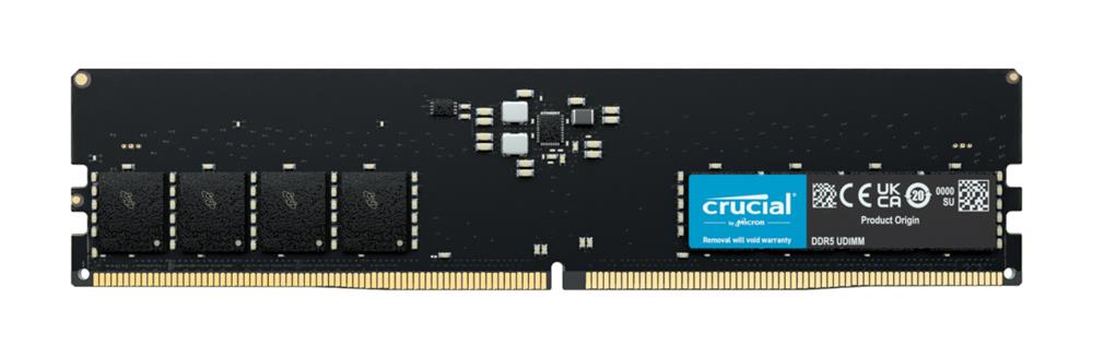 CT16G52C42U5 Crucial 16GB PC5-41600 DDR5-5200MHz non-ECC Unbuffered CL42 288-Pin UDIMM 1.1V Single Rank Desktop Memory