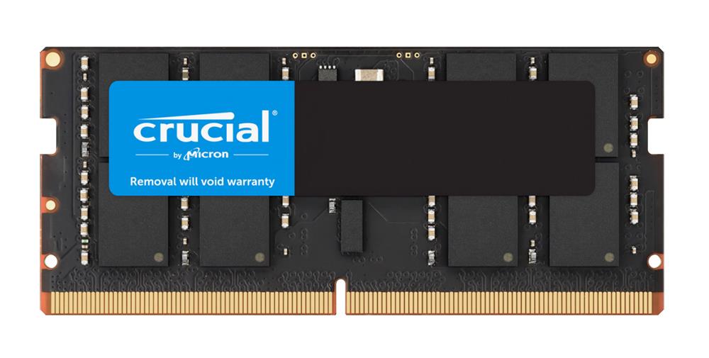 CT16G64C52CS5 Crucial 16GB PC5-51200 DDR5-6400MHz CL52 262-Pin CSODIMM 1.1V Memory Module