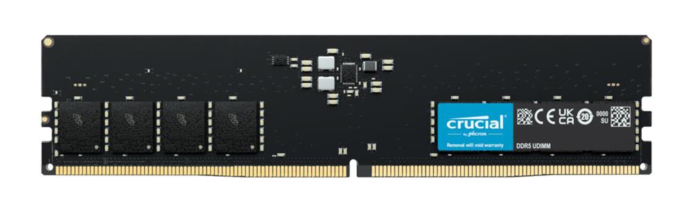 CT32G52C42U5 Crucial 32GB PC5-41600 DDR5-5200MHz non-ECC Unbuffered CL42 288-Pin DIMM 1.1V Dual Rank Memory Module