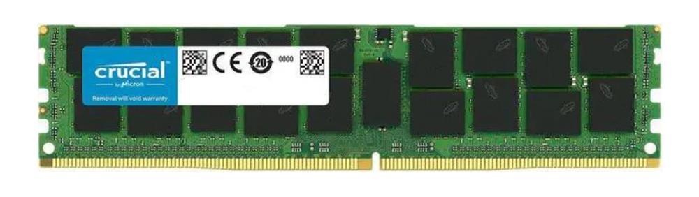 CT64G4RFD432A-3G2B2 Crucial 64GB PC4-25600 DDR4-3200MHz ECC Registered CL22 288-Pin DIMM 1.2V Dual Rank Memory Module