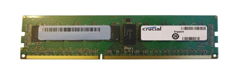 CT8G3ERSDD8186D Crucial 8GB PC3-14900 DDR3-1866MHz Registered ECC CL13 240-Pin DIMM Dual Rank Memory Module
