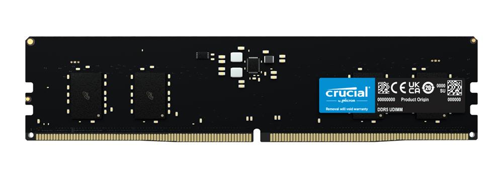 CT8G48C40U5 Crucial 8GB PC5-38400 DDR5-4800MHz non-ECC Unbuffered CL40 288-Pin DIMM 1.1V Single Rank Memory Module
