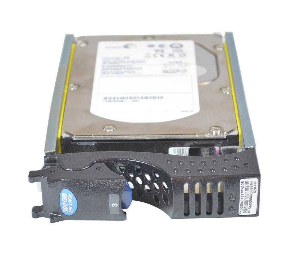 CX-4G10-300 EMC 300GB 10000RPM Fibre Channel 4Gbps 16MB Cache 3.5-inch Internal Hard Drive for CLARiiON CX Series Storage Systems